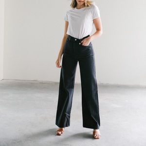 Levi’s Premium Ribcage Wide Leg Jeans